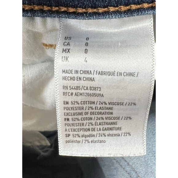 American Eagle Hi-Rise Midi Next Level Stretch Women’s Size 0 (Lot of 2)‎ - Picture 4 of 9